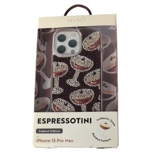 MVMT Espressotini Beaded iPhone 15 Pro Max Case